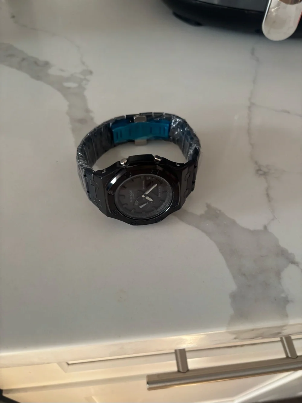 G-Shock Black Metal Stainless Steel Watch